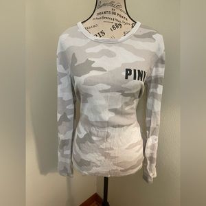 PINK by Victoria’s Secret Camo waffle Thermal